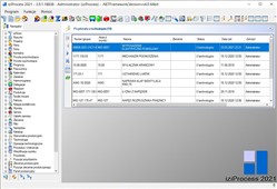 Główne okno iziProcess